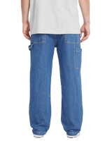 The Volcom Mens Kraftsman II Denim Trousers in Bold Blue