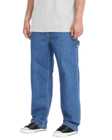 The Volcom Mens Kraftsman II Denim Trousers in Bold Blue