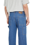 The Volcom Mens Kraftsman II Denim Trousers in Bold Blue