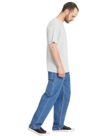 The Volcom Mens Kraftsman II Denim Trousers in Bold Blue