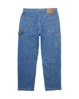 The Volcom Mens Kraftsman II Denim Trousers in Bold Blue