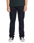 The Volcom Mens Vorta Jeans in Rinse