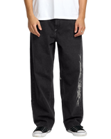 The Volcom Mens V Ent TisaKorean Jeans in Faded Black