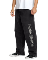 The Volcom Mens V Ent TisaKorean Jeans in Faded Black