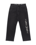 The Volcom Mens V Ent TisaKorean Jeans in Faded Black