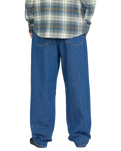 The Volcom Mens Billow Denim Jeans in Bold Blue