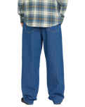 The Volcom Mens Billow Denim Jeans in Bold Blue