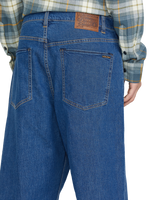 The Volcom Mens Billow Denim Jeans in Bold Blue