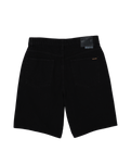 The Volcom Mens Billow Denim Shorts in Black