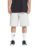 The Volcom Mens Billow Denim Shorts in Bone