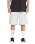 The Volcom Mens Billow Denim Shorts in Bone