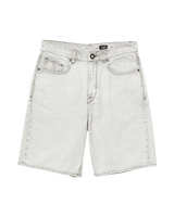 The Volcom Mens Billow Denim Shorts in Bone