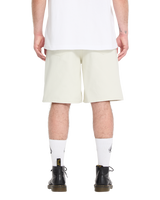 Billow Denim Walkshorts in Dirty White
