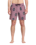 Psyche Cotton Swimshorts in Stone Rose