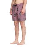 Psyche Cotton Swimshorts in Stone Rose