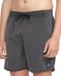Center Swimshorts in Black