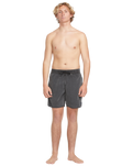 Center Swimshorts in Black