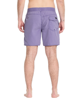 Center Swimshorts in Violet