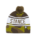 The Stance Mens OG Pom Beanie in Camo