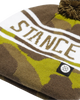 The Stance Mens OG Pom Beanie in Camo