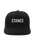The Stance Mens Icon Snapback Cap in Black & White