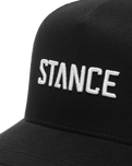 The Stance Mens Icon Snapback Cap in Black & White