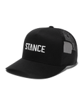 The Stance Mens Icon Trucker Cap in Black & White