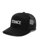 The Stance Mens Icon Trucker Cap in Black & White
