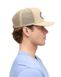 The Stance Mens Icon Trucker Cap in Khaki