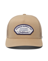 The Stance Mens Icon Trucker Cap in Khaki