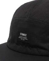 The Stance Mens Kinetic Adjustable Ripstop Cap in Black
