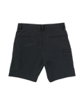 Cashed In Cargo Hybrid Walkshorts in Black