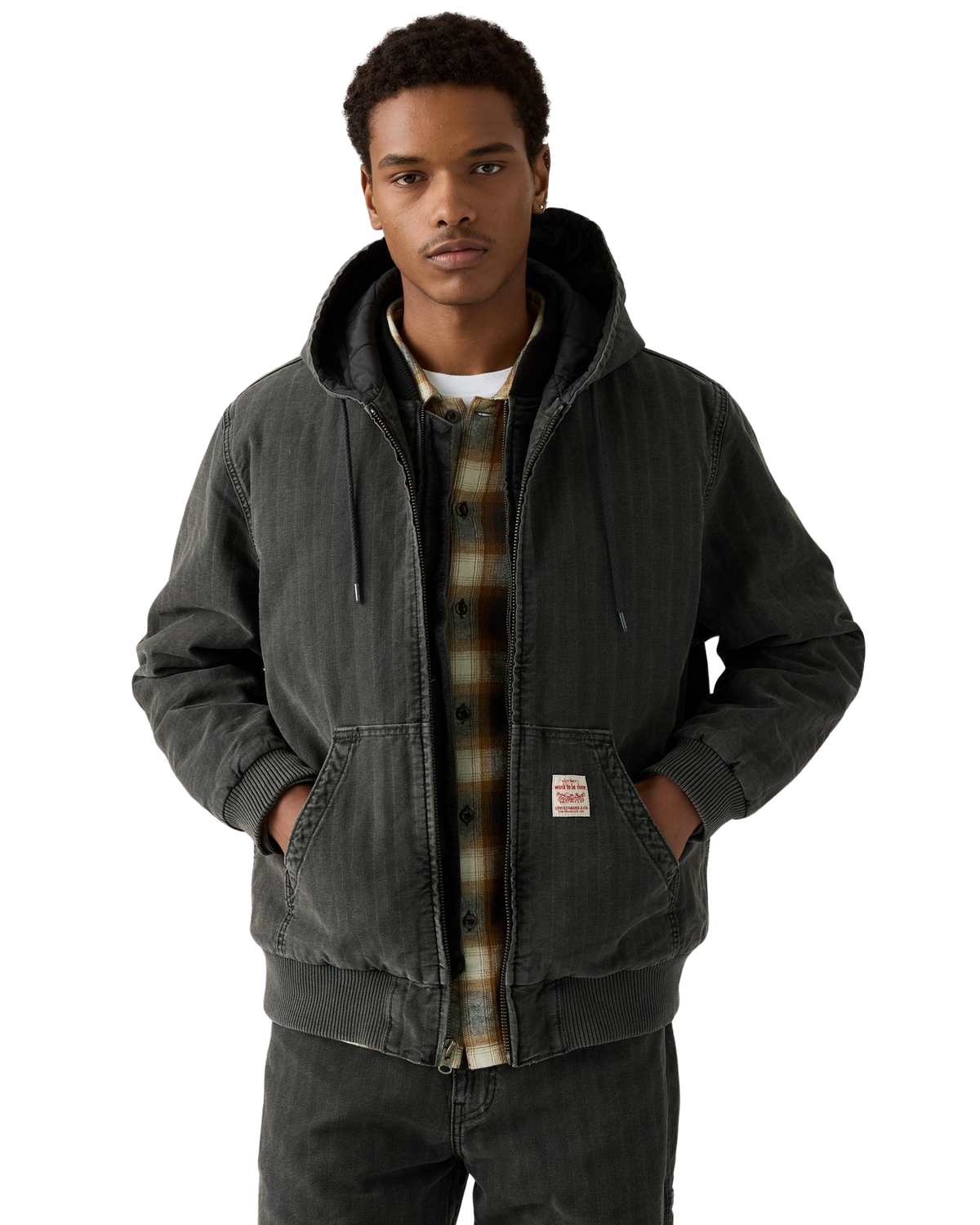 Potrero Denim Hoodie in Double Duty