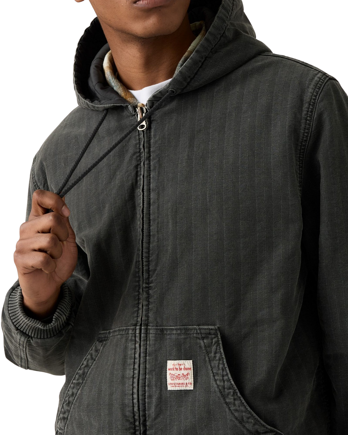 Potrero Denim Hoodie in Double Duty