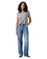 The Levi's® Womens Baggy Dad Jeans in Heavy Check