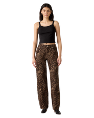 Baggy Dad Jeans in Cat Eyes