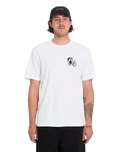The Volcom Mens Aura T-Shirt in White