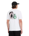The Volcom Mens Aura T-Shirt in White