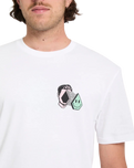 The Volcom Mens Aura T-Shirt in White