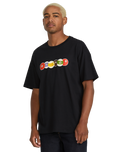 The Volcom Mens Seth Conboy Rack Em T-Shirt in Black