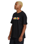 The Volcom Mens Seth Conboy Rack Em T-Shirt in Black