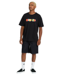 The Volcom Mens Seth Conboy Rack Em T-Shirt in Black