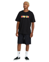 The Volcom Mens Seth Conboy Rack Em T-Shirt in Black