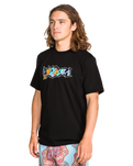 Star Shields T-Shirt in Black