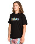 Star Shields T-Shirt in Black