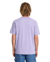 The Volcom Mens Stone Blanks T-Shirt in Purple Ash