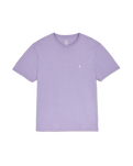 The Volcom Mens Stone Blanks T-Shirt in Purple Ash