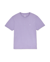 The Volcom Mens Stone Blanks T-Shirt in Purple Ash