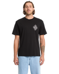 The Volcom Mens Obtical T-Shirt in Black