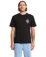 The Volcom Mens Obtical T-Shirt in Black